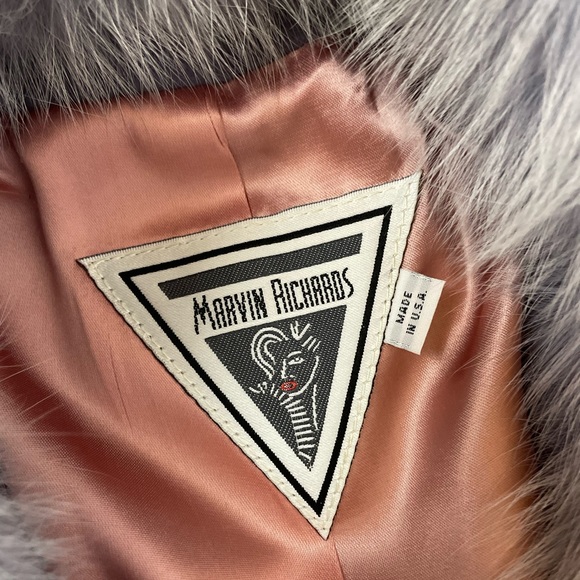 Vintage 60s Pastel Purple Genuine Fur Coat - Picture 5 of 7